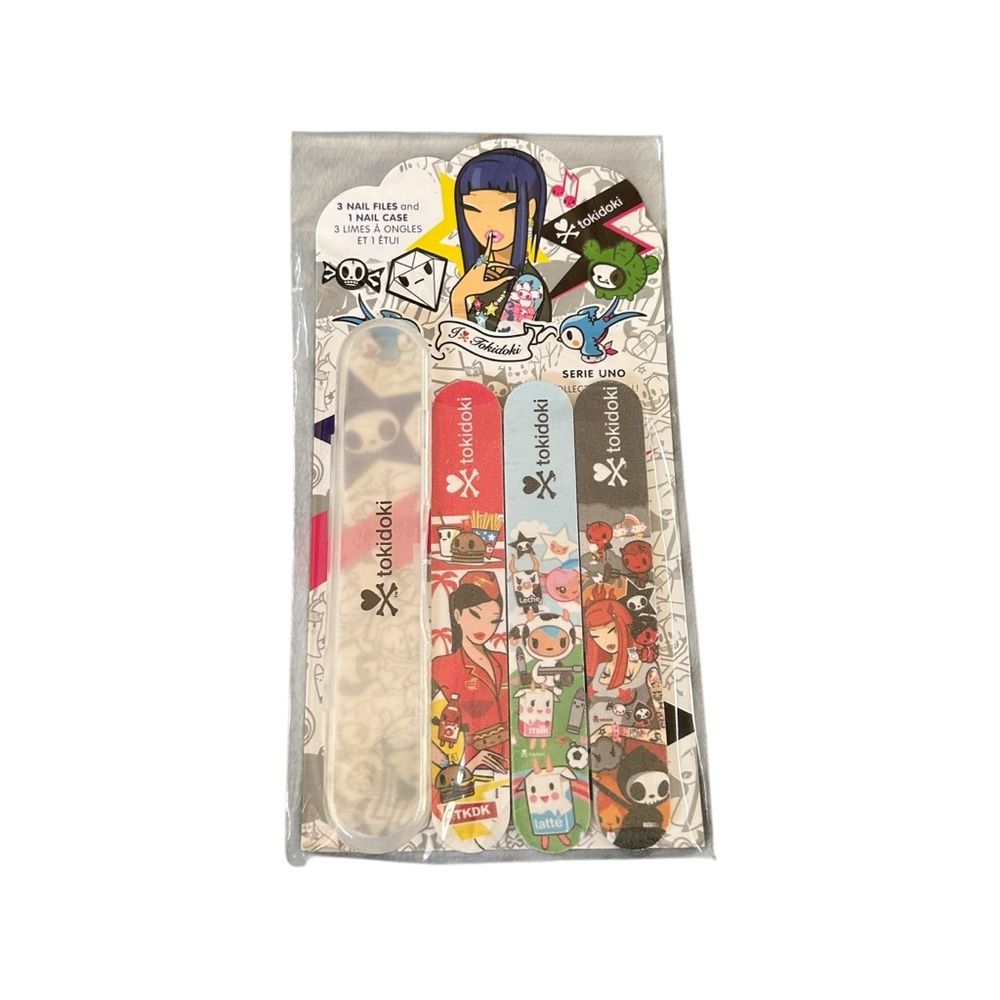 Tokidoki x Sephora Nail Files & Case Set Serie Uno/Series 1 Rare Collectible NWT